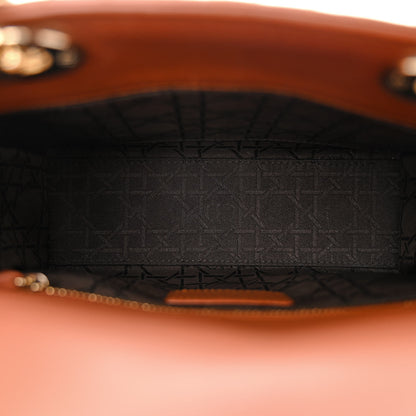 Christian Dior Calfskin Cannage Small My ABCDior Lady Dior Tan 5 of 13