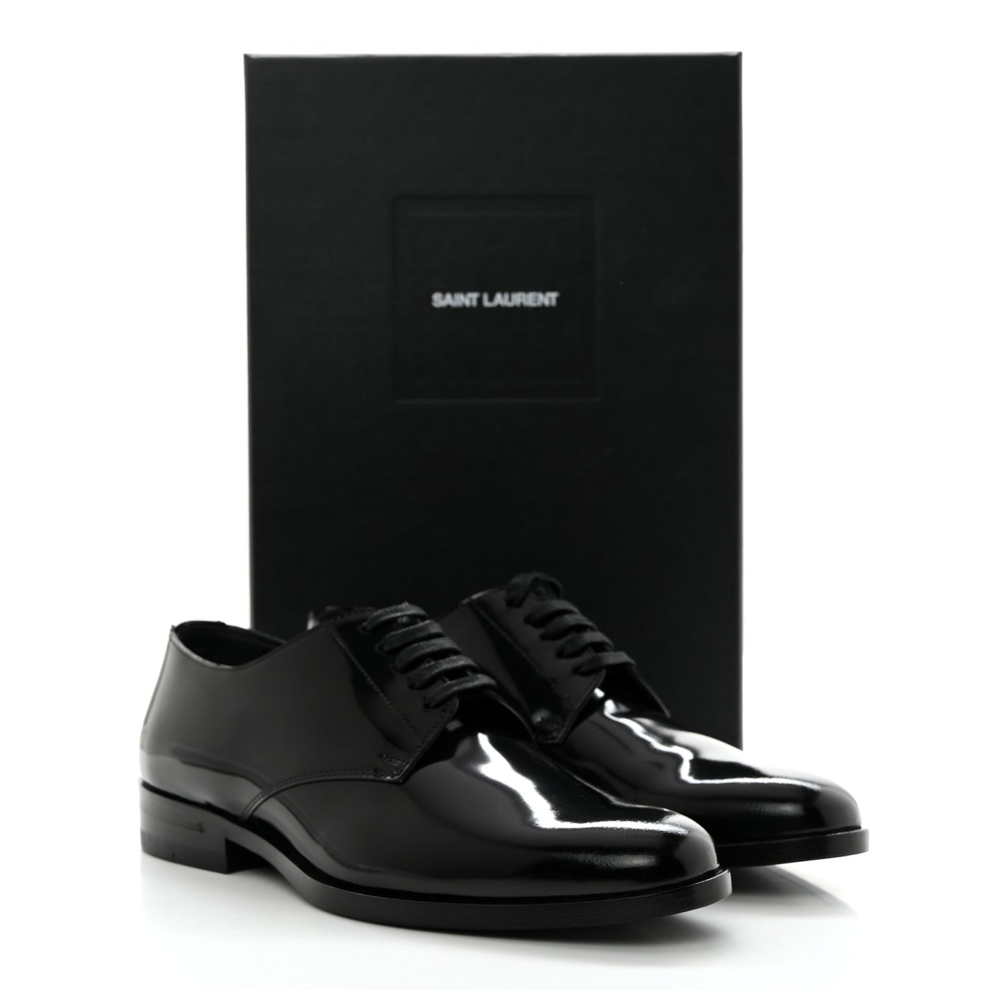 Patent Calfskin Montaigne 25 Uniform 37.5 Black