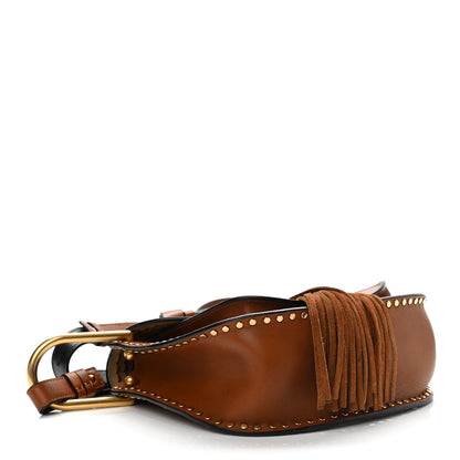 Chloe Calfskin Braided Small Hudson Shoulder Bag Caramel 4 of 17