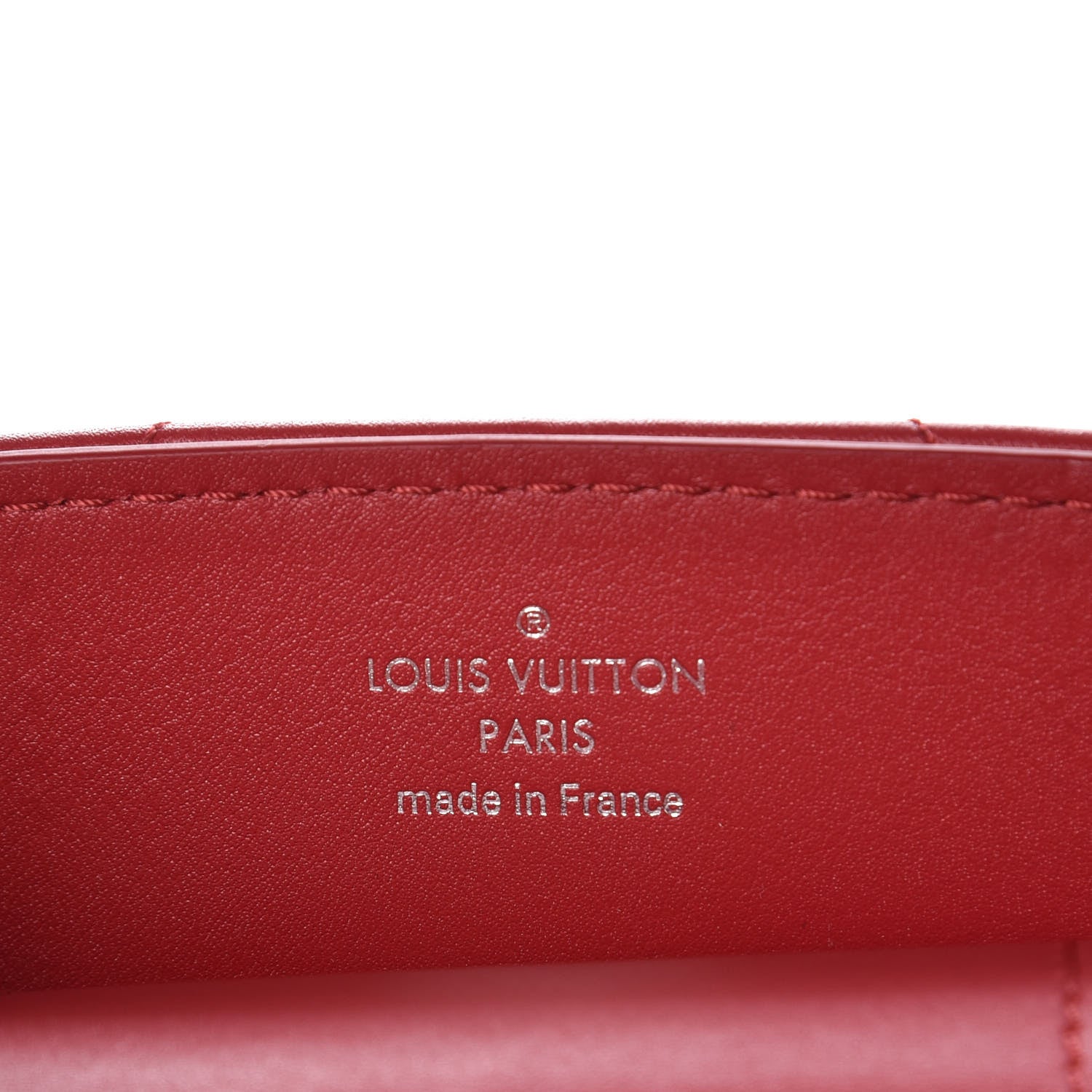 Louis Vuitton Calfskin New Wave Chain Tote Ecarlate 6 of 7