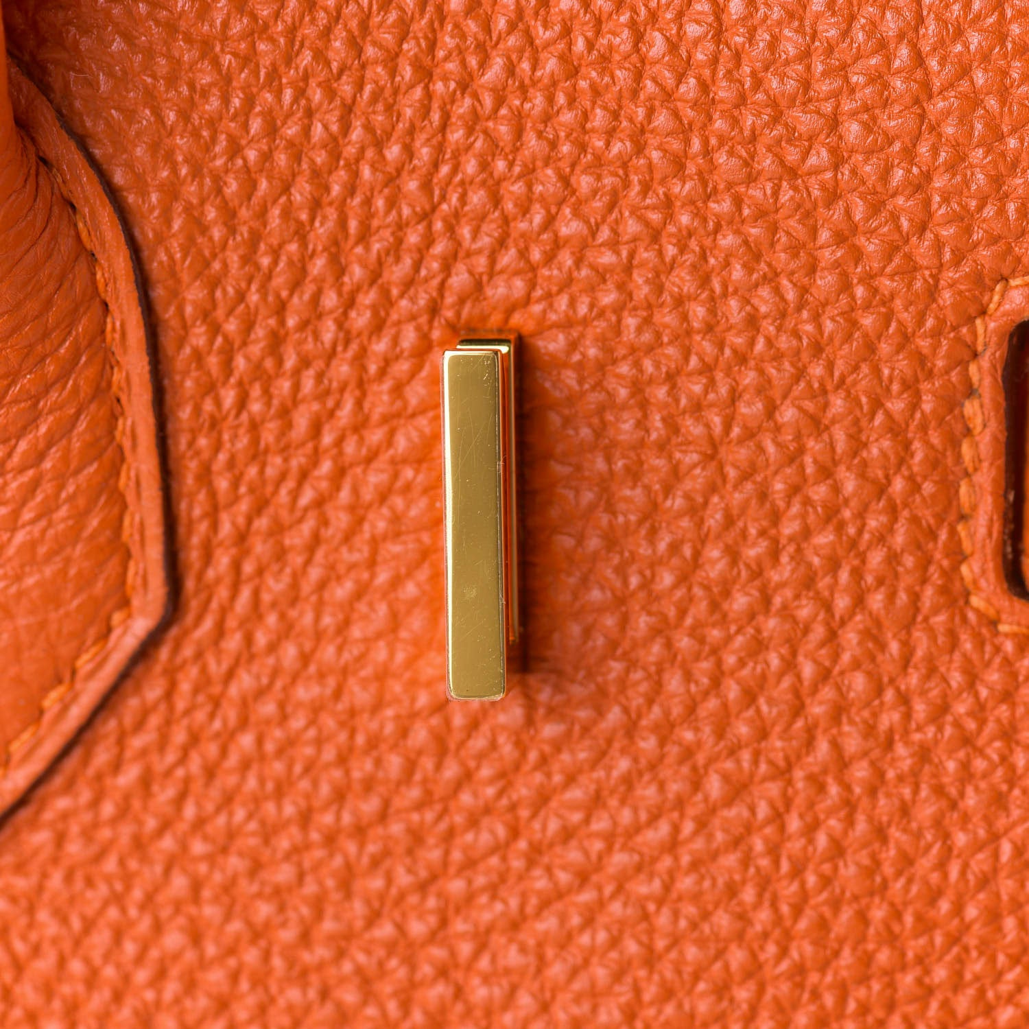 Hermes Togo Birkin 30 Orange 21 of 32