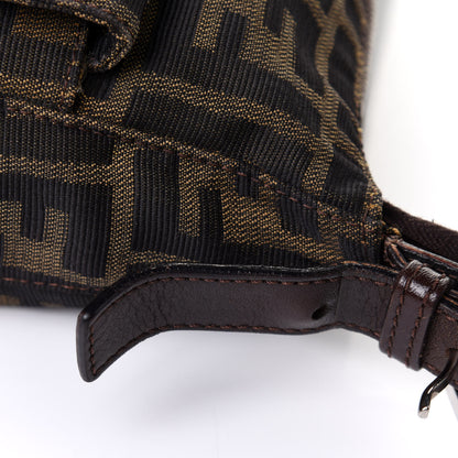 Fendi Zucca Zipped Baguette Tobacco 10 of 10