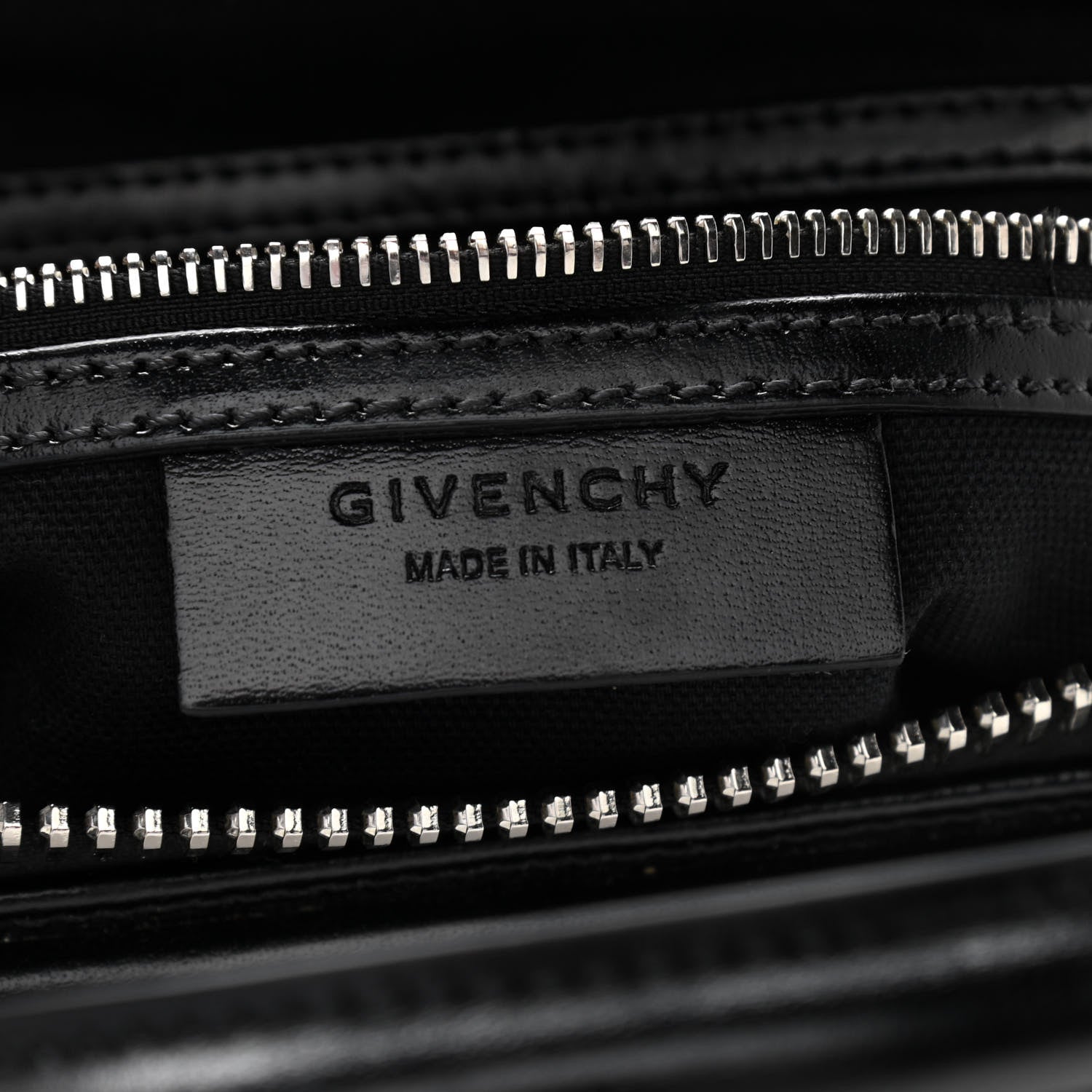 Givenchy Shiny Lord Calfskin Small Antigona Black 6 of 15