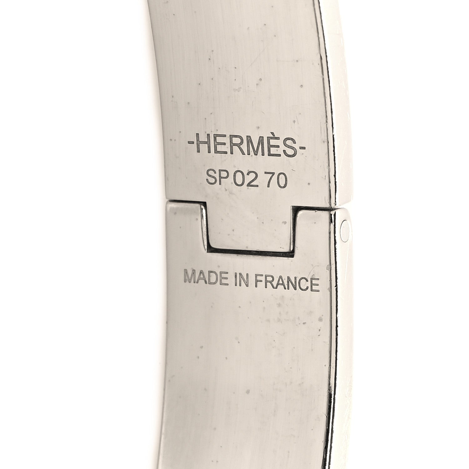 Hermes Enamel Mini Clic Kelly Bracelet GM Matte Black 4 of 5
