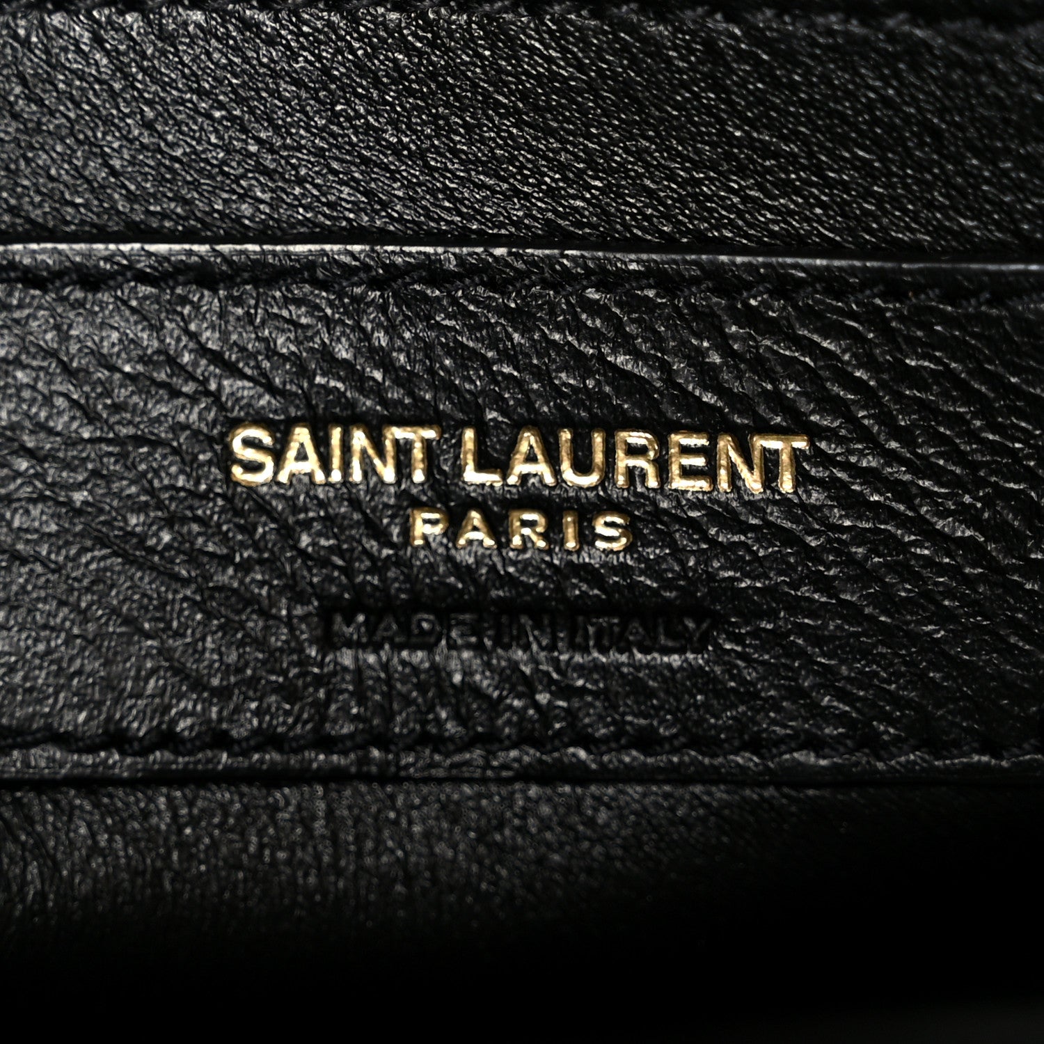 Saint Laurent Lambskin Quilted Monogram Medium Solferino Satchel Black 7 of 12