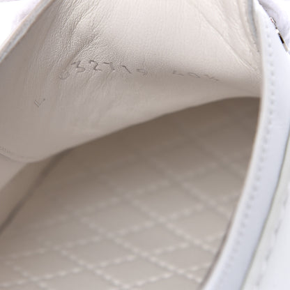 Chanel Calfskin Gum Womens CC Sneakers 40.5 White 7 of 12