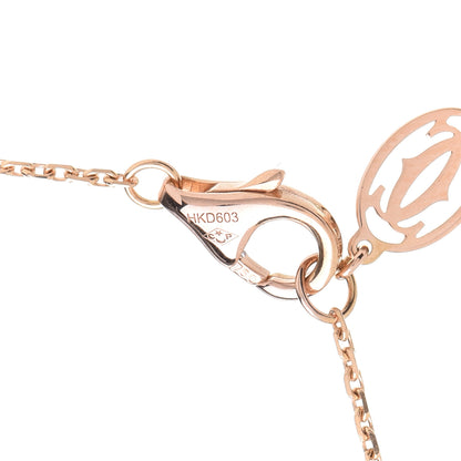 Cartier 18K Pink Gold Diamond XS D'Amour Pendant Necklace 5 of 6