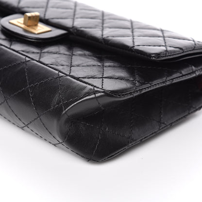 Chanel Aged Calfskin Quilted 2.55 Reissue 225 Flap Black 10 of 12