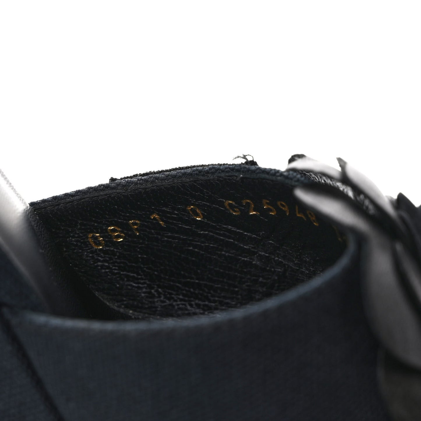Canvas Camellia Wedge Sandals 38.5 Black 38 Black