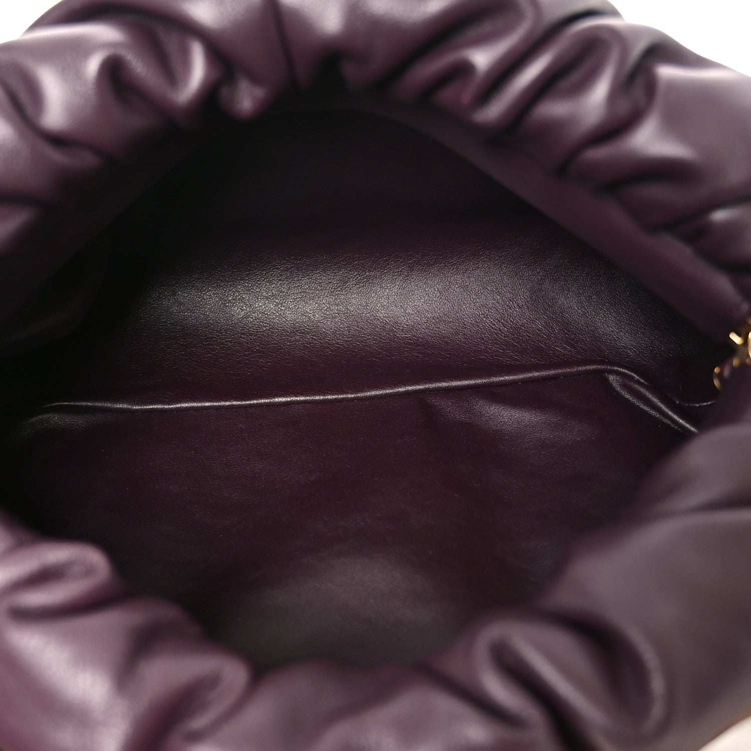 Bottega Veneta Calfskin The Pouch Chain Grape 4 of 9