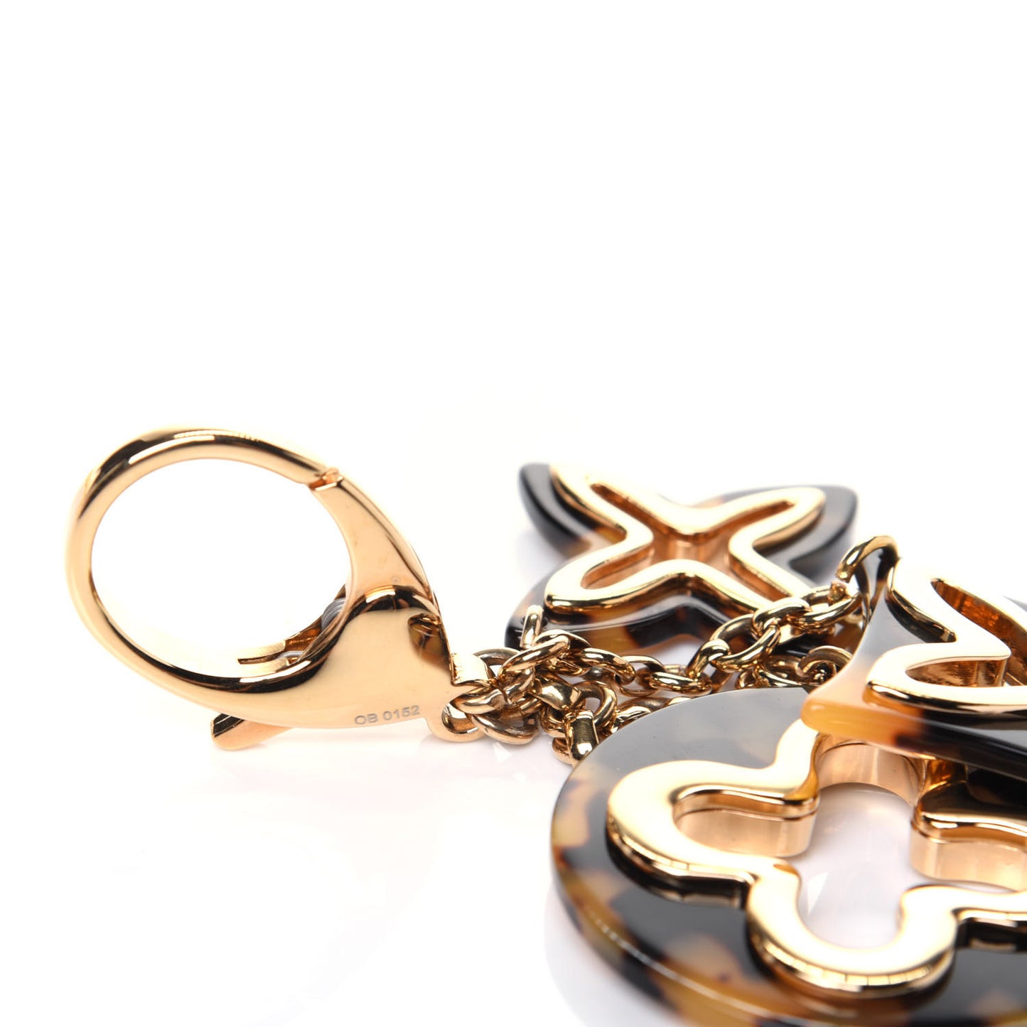 Insolence Bag Charm Ecaille