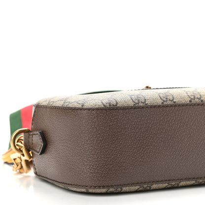 Gucci GG Supreme Monogram Web Neo Vintage Shoulder Bag Beige New Acero Crop 8 of 9