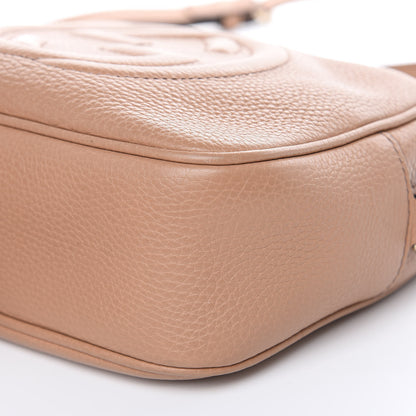Gucci Pebbled Calfskin Small Soho Disco Bag Rose Beige 9 of 15
