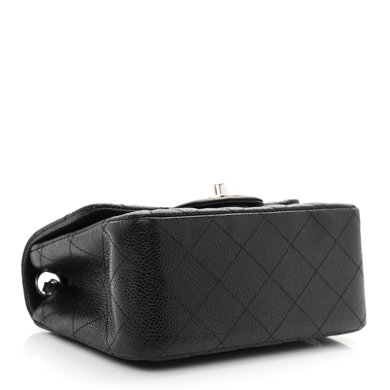 Chanel Caviar Quilted Mini Square Flap Black 4 of 9