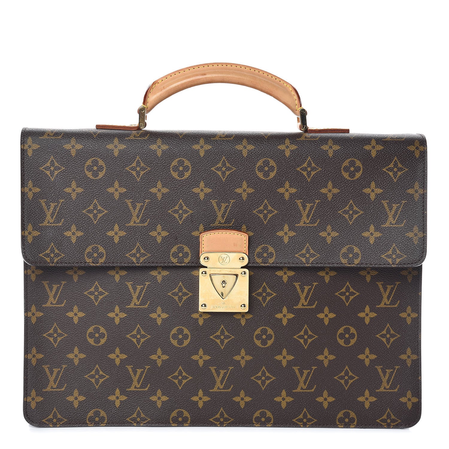 Louis Vuitton Monogram Canvas Robusto 1 Compartment Briefcase 1 of 10
