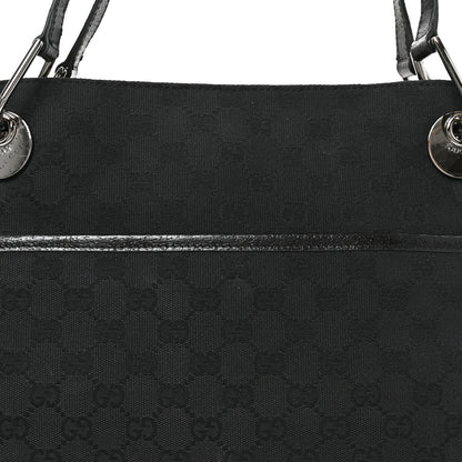 Gucci Monogram Medium Eclipse Shoulder Bag Black 7 of 9