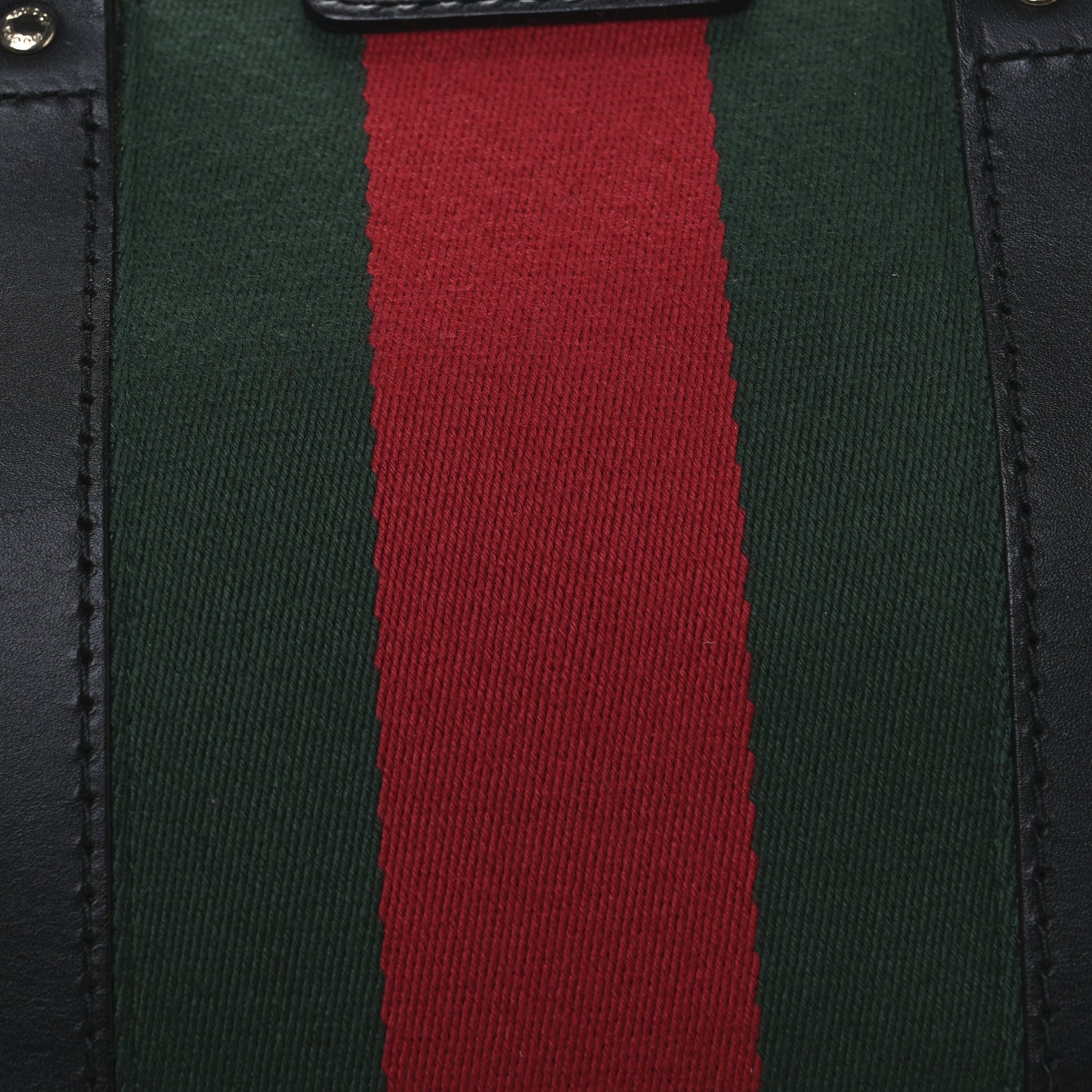 Monogram Vintage Web Medium Boston Black