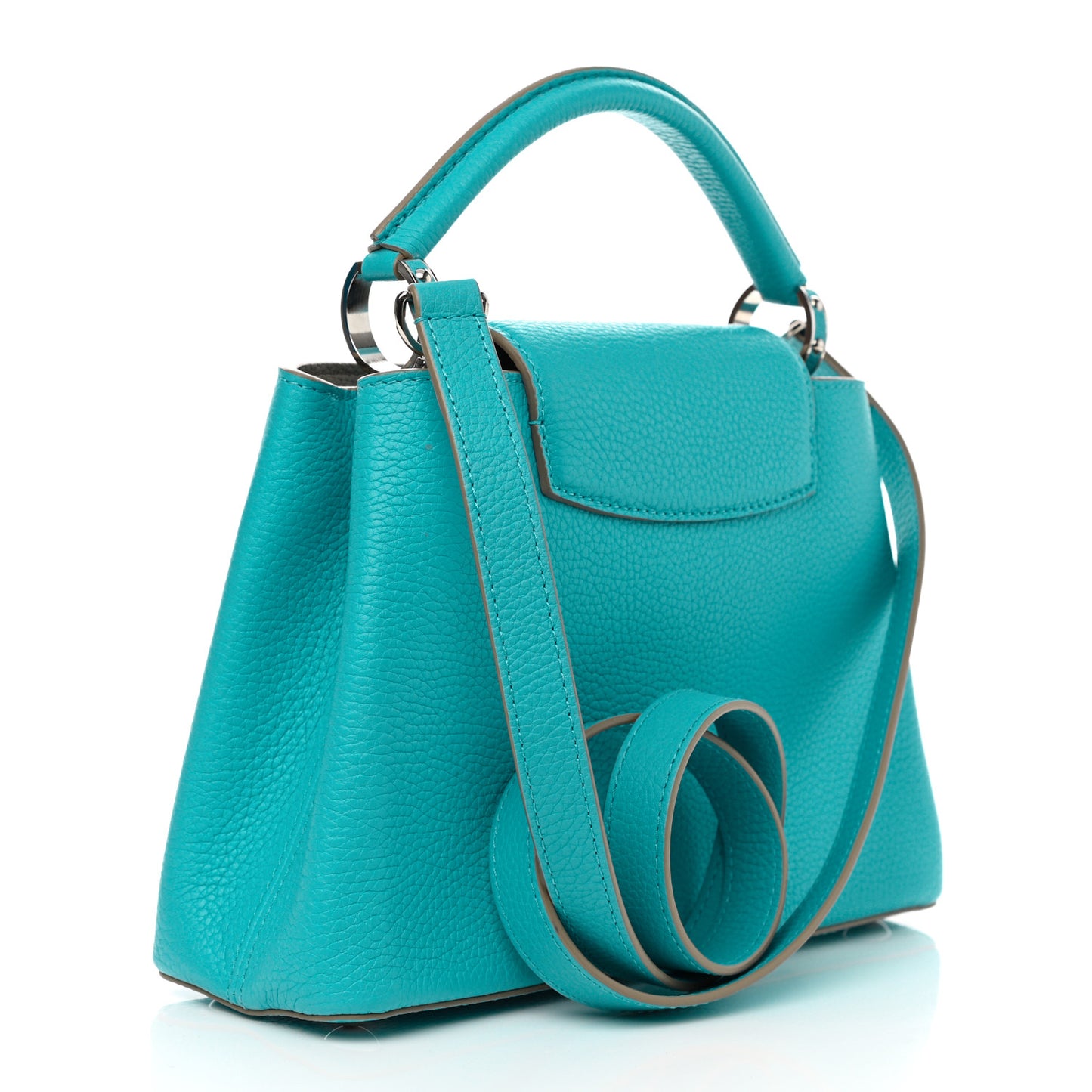 Taurillon Capucines BB Turquoise