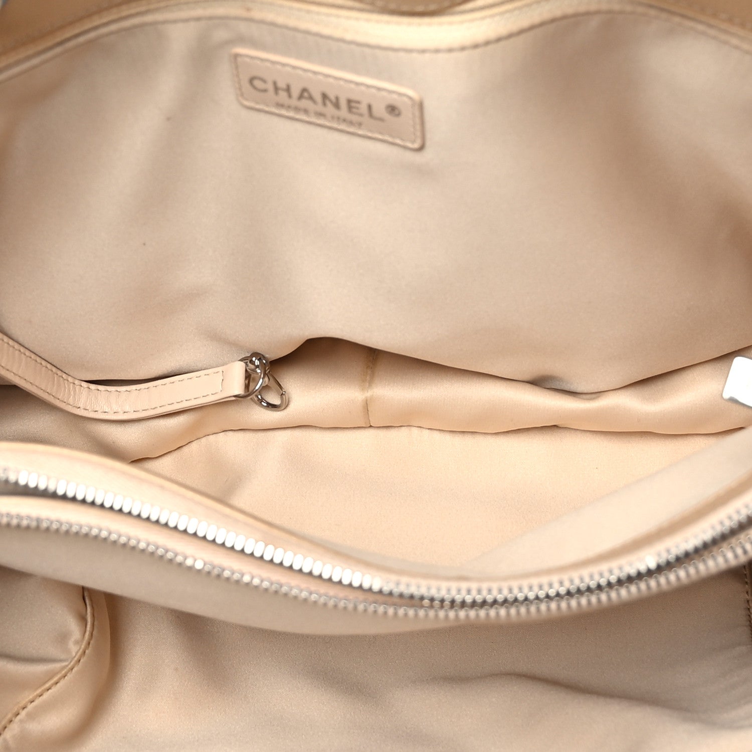 Chanel Caviar Quilted Grand Shopping Tote GST Beige Clair 5 of 12