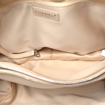 Chanel Caviar Quilted Grand Shopping Tote GST Beige Clair 5 of 12
