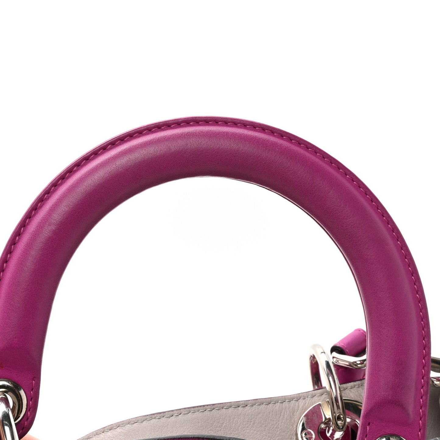 Calfskin Medium Diorissimo Bag Rose Sorbet