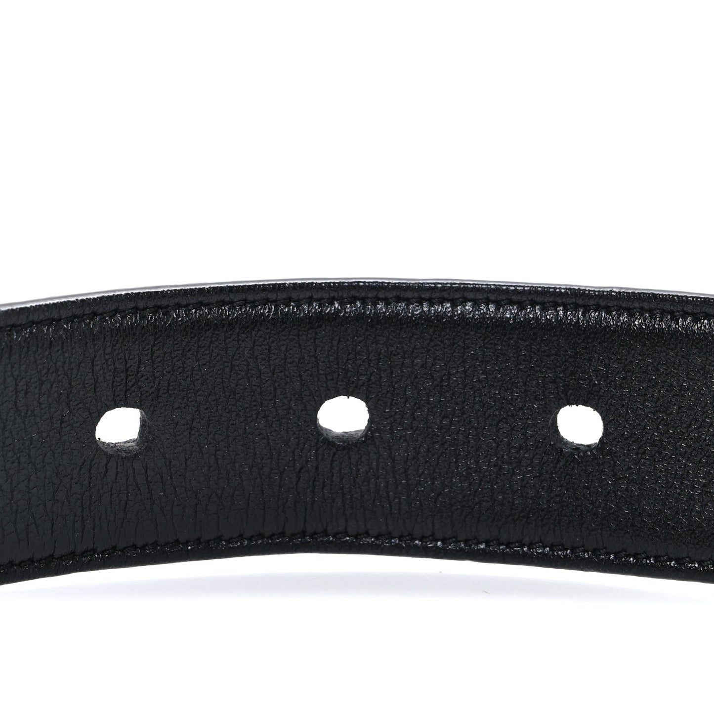 Smooth Calfskin Monogram Square Buckle 90 36 Belt Black