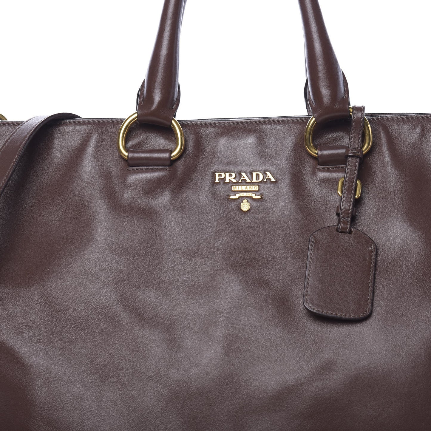Soft Calfskin Shopping Tote Nocciolo