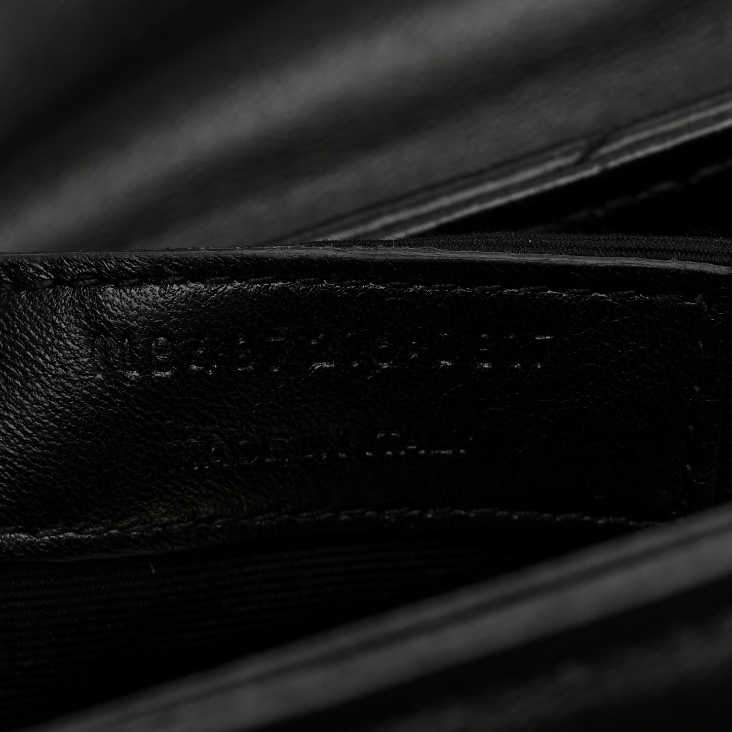 Calfskin Y Quilted Monogram Medium Loulou Chain Satchel Black