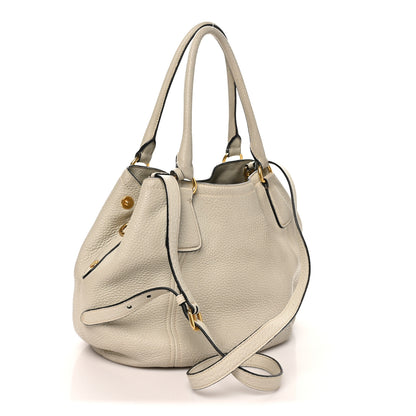 Prada Vitello Daino Tote Talco 3 of 11