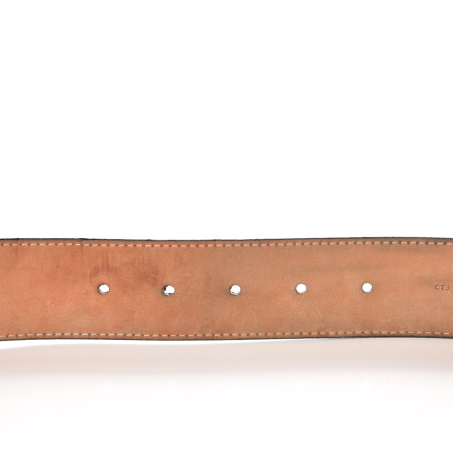 Epi Electric 40mm LV Initiales Belt 95 38 Black