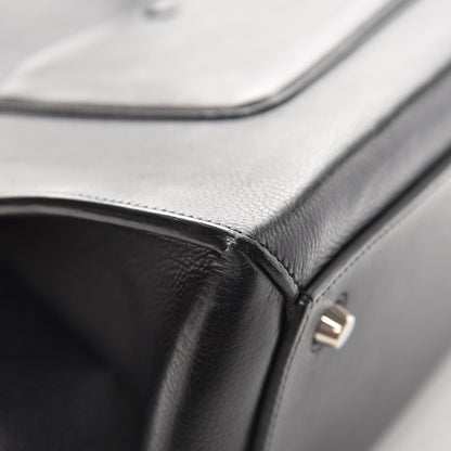 Celine Supple Calfskin Medium Edge Shoulder Bag Black 12 of 15