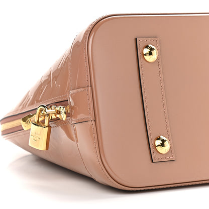 Louis Vuitton Vernis Alma PM Rose Velours 7 of 8