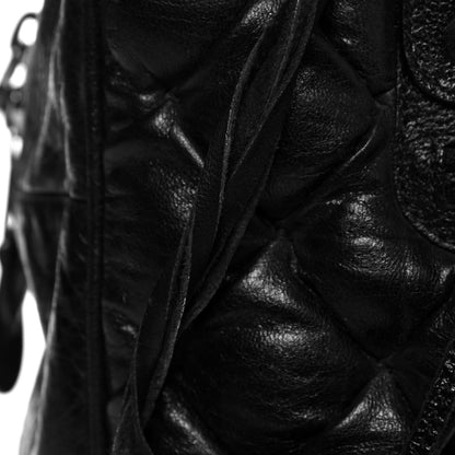 Balenciaga Chevre Quilted Matelasse MM Black 14 of 17