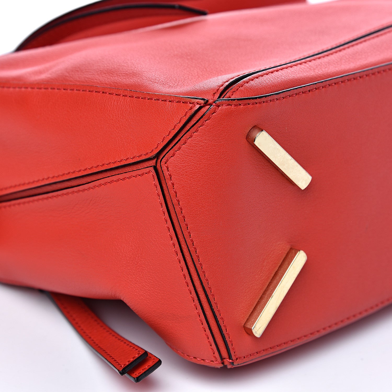 Loewe Calfskin Small Puzzle Bag Scarlet 8 of 16