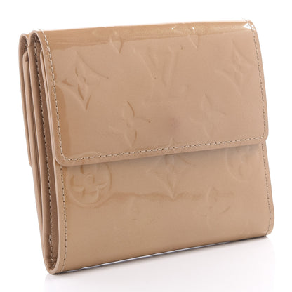 Louis Vuitton Vernis Elise Wallet Noisette 2 of 8