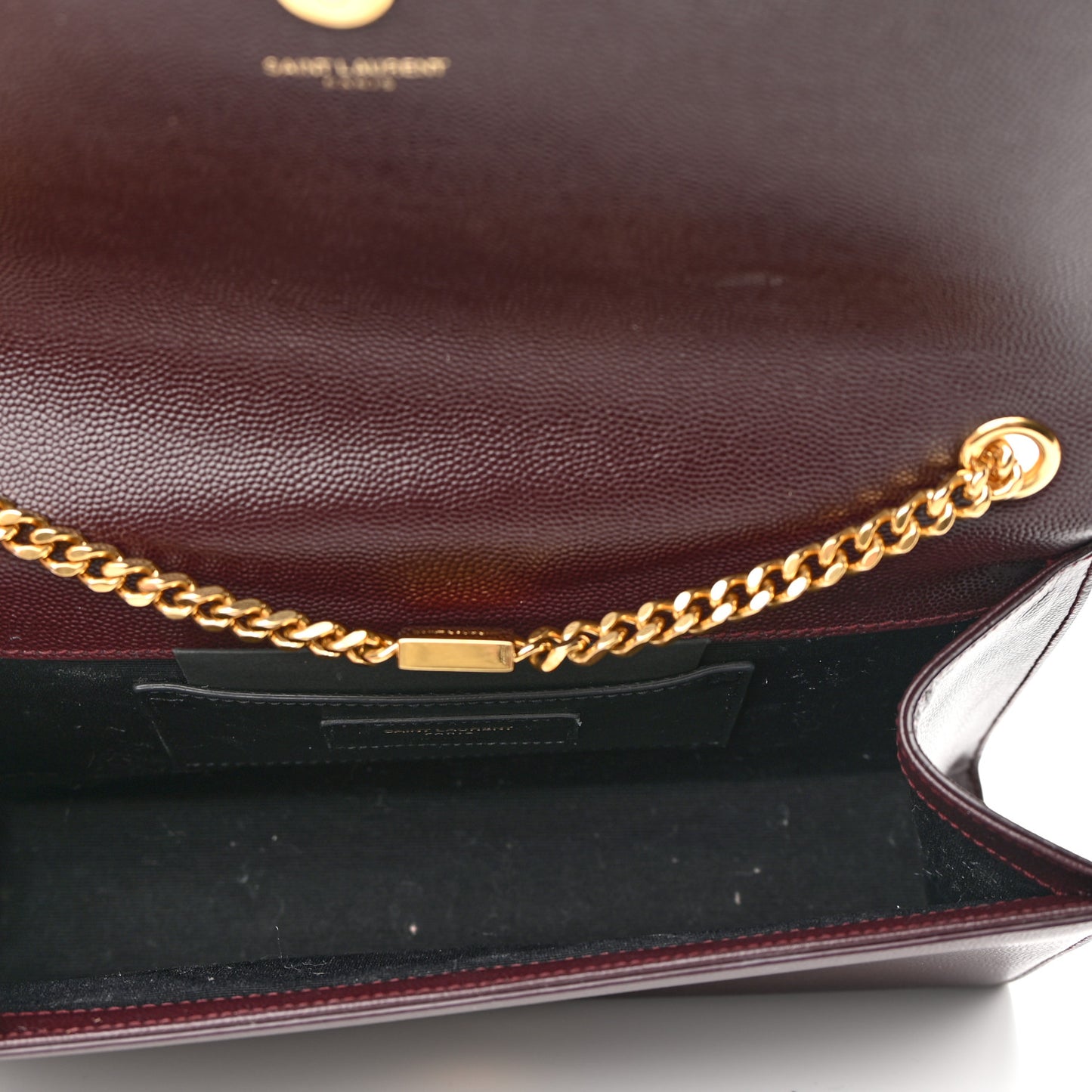 Grain De Poudre Medium Classic Monogram Kate Satchel Amaranto