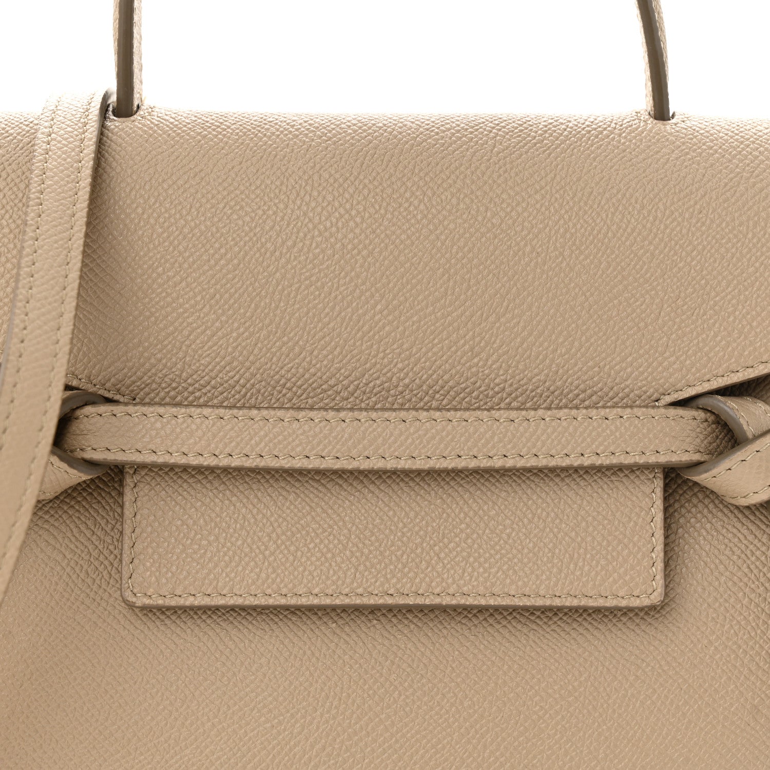Celine Grained Calfskin Nano Belt Bag Light Taupe 8 of 10