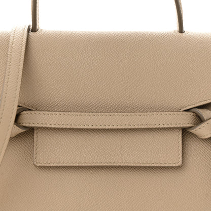 Celine Grained Calfskin Nano Belt Bag Light Taupe 8 of 10
