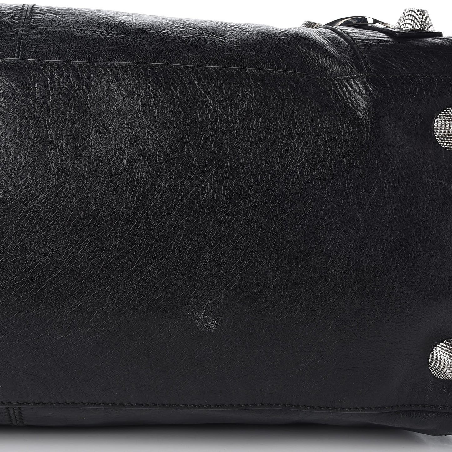 Agneau Giant 21 Silver Hardware Work Black
