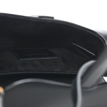 Christian Dior Calfskin Mini Saddle Bag Black 4 of 5