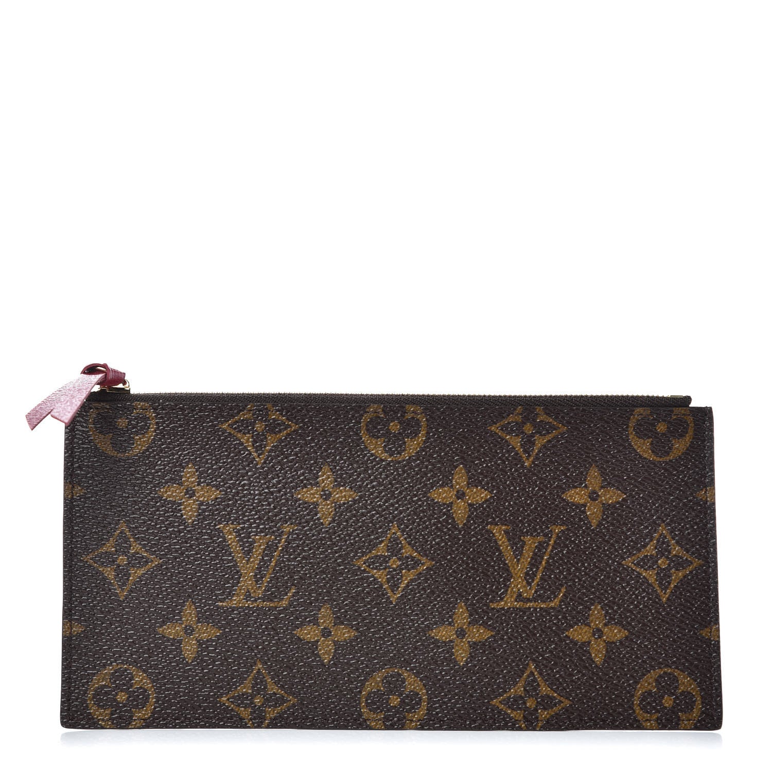 Louis Vuitton Monogram Felicie Chain Wallet Zippered Insert Fuchsia 1 of 6