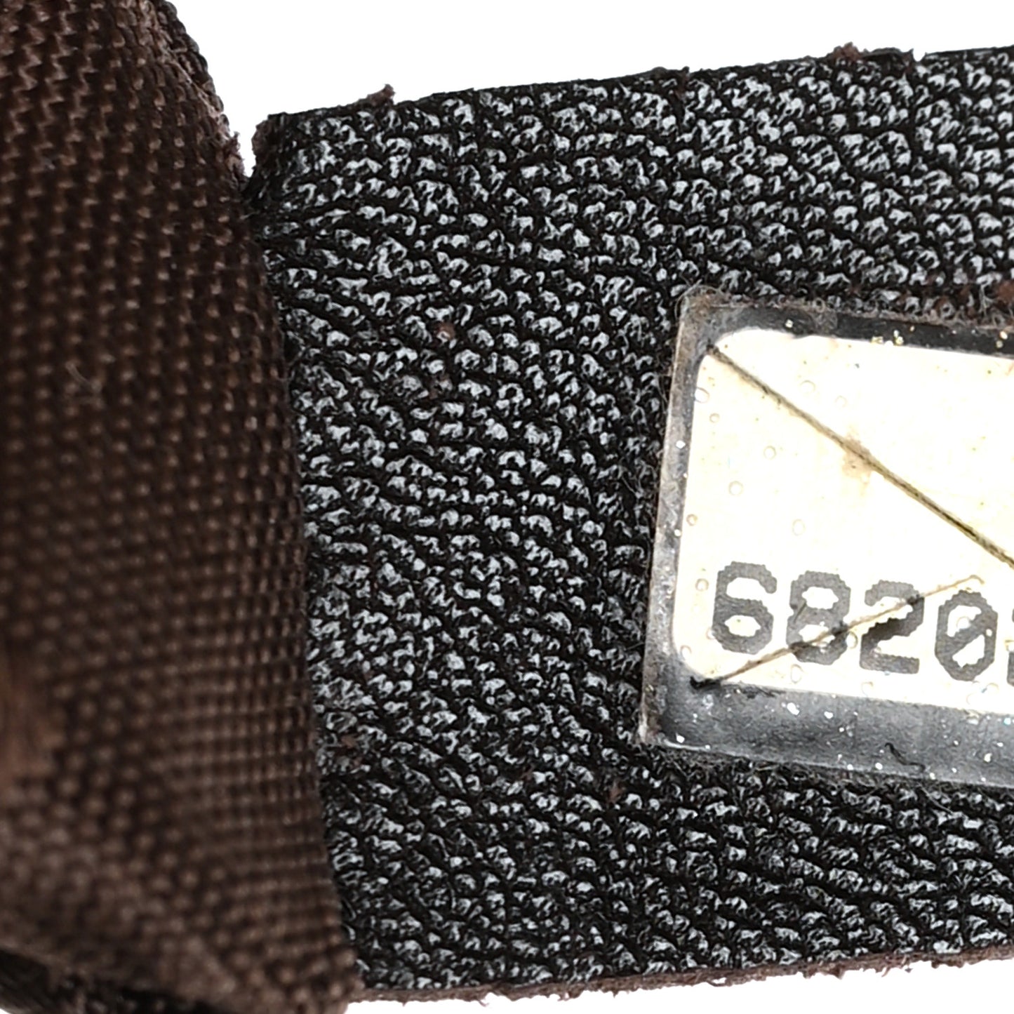 Calfskin Contrast Stitch Surpique Bowler Dark Brown