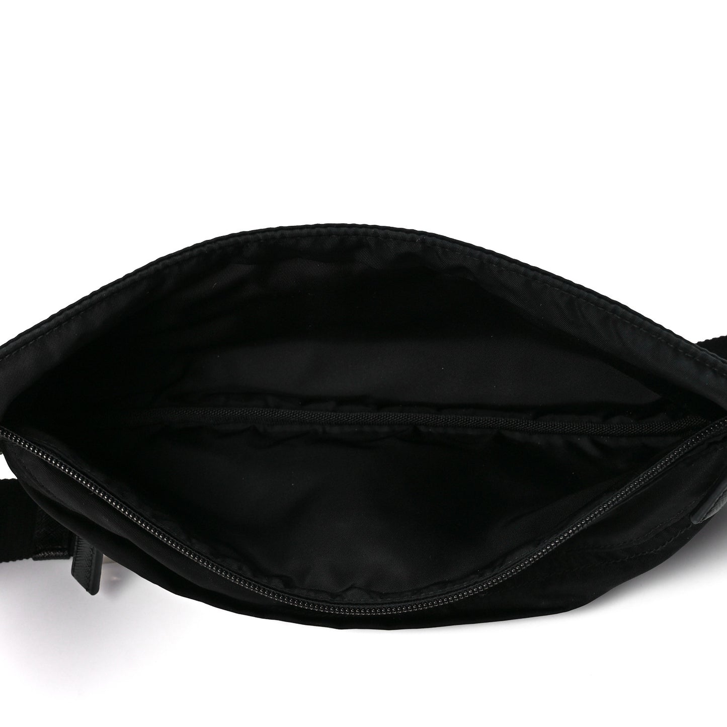 Tessuto Nylon Montagna Belt Bag Black