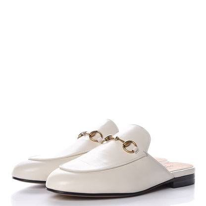 Gucci Malaga Kid Womens Princetown Slippers 37 Mystic White 3 of 9