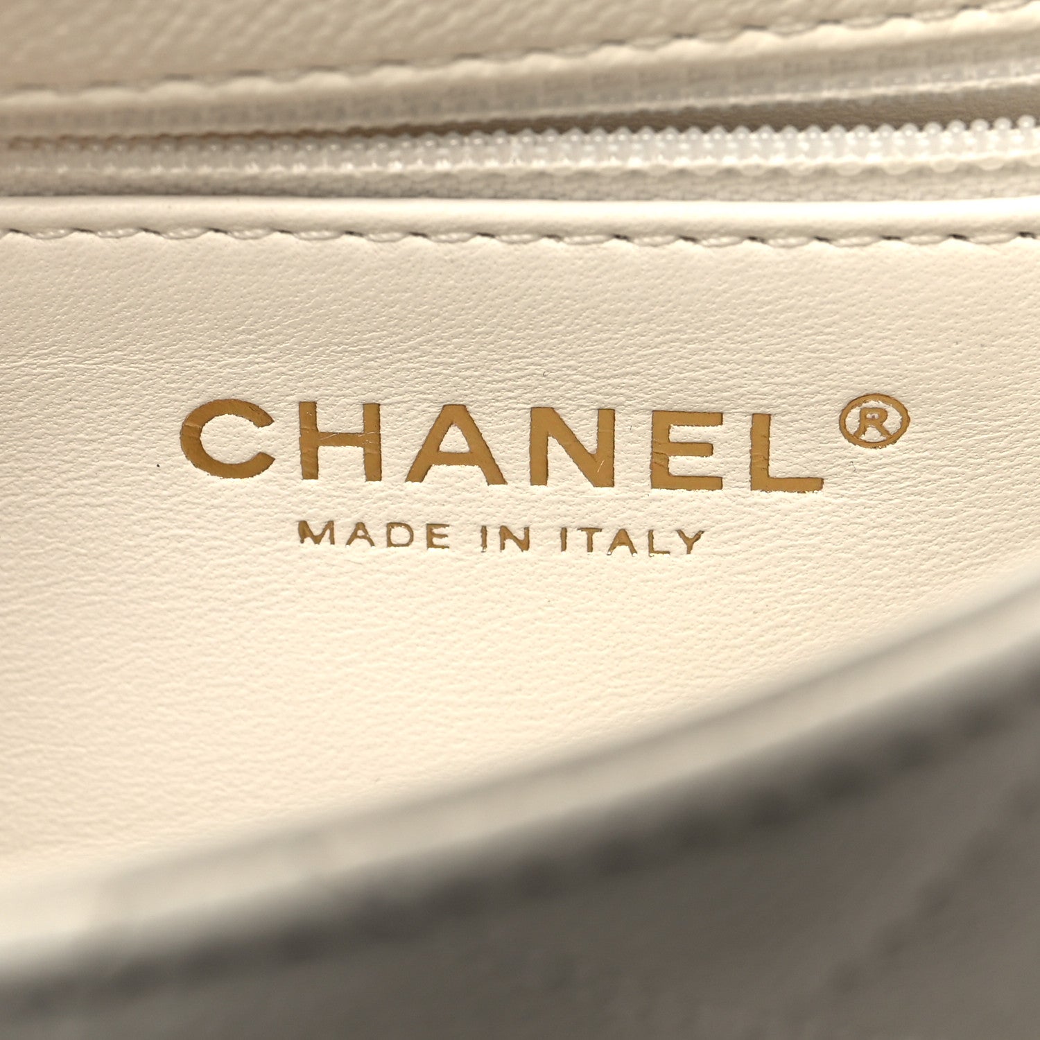 Chanel Caviar Quilted Mini Sweetheart Flap White 6 of 11