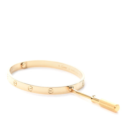 Cartier 18K Yellow Gold LOVE Bracelet 19 4 of 7