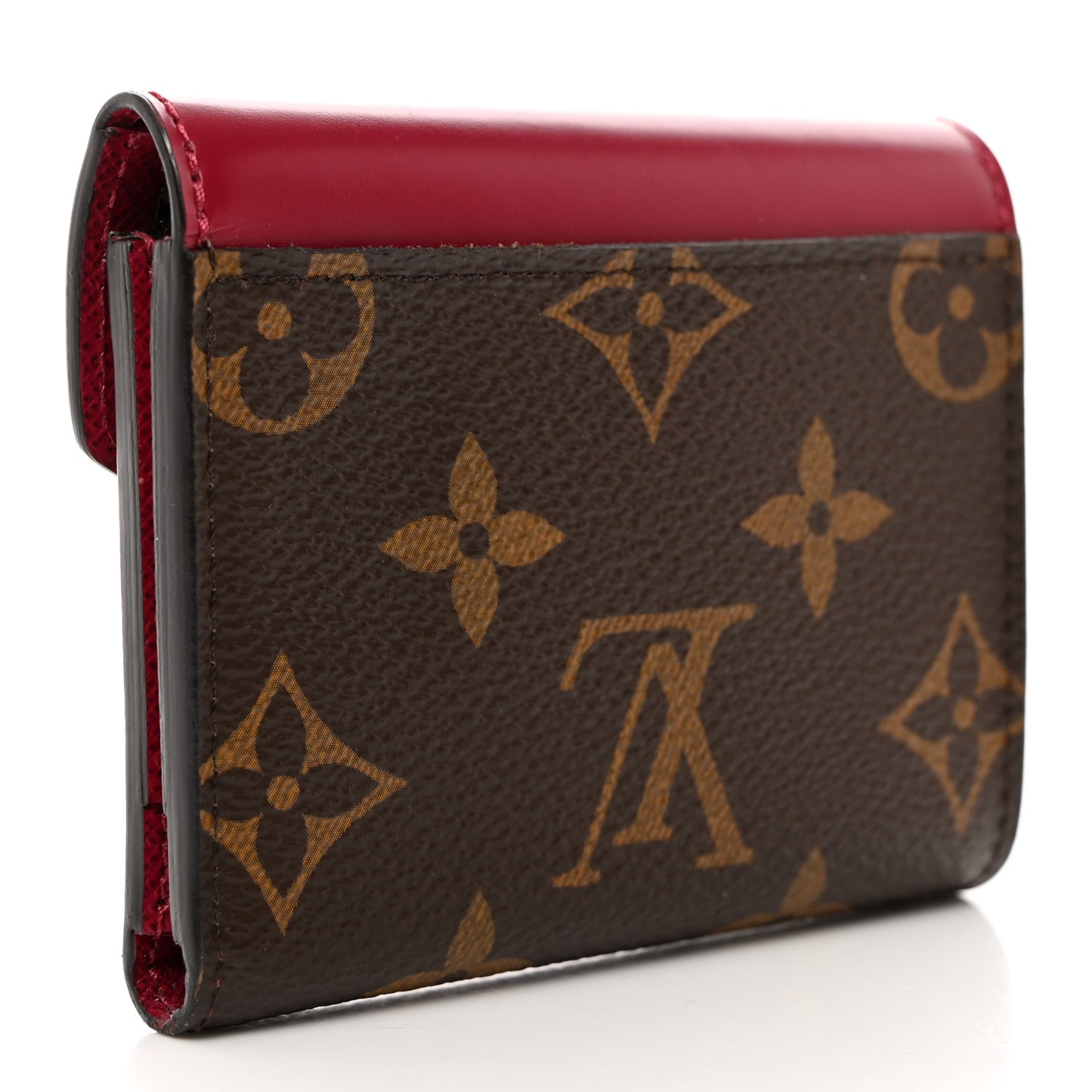 LOUIS VUITTON Monogram Zoe Wallet Fuchsia
