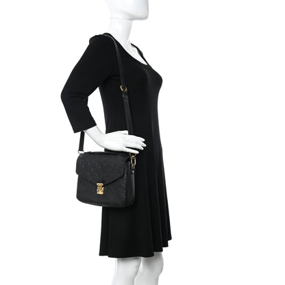 Louis Vuitton Empreinte Pochette Metis Black 2 of 13