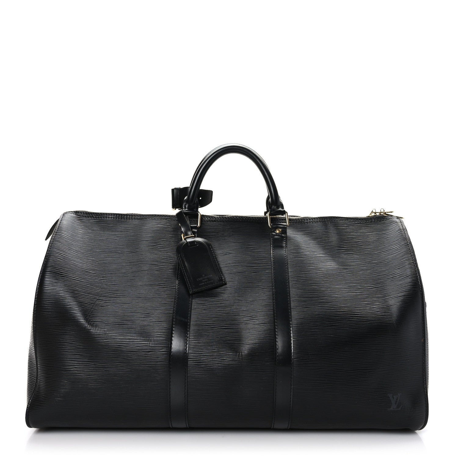 Louis Vuitton Epi Keepall 50 Black 1 of 11