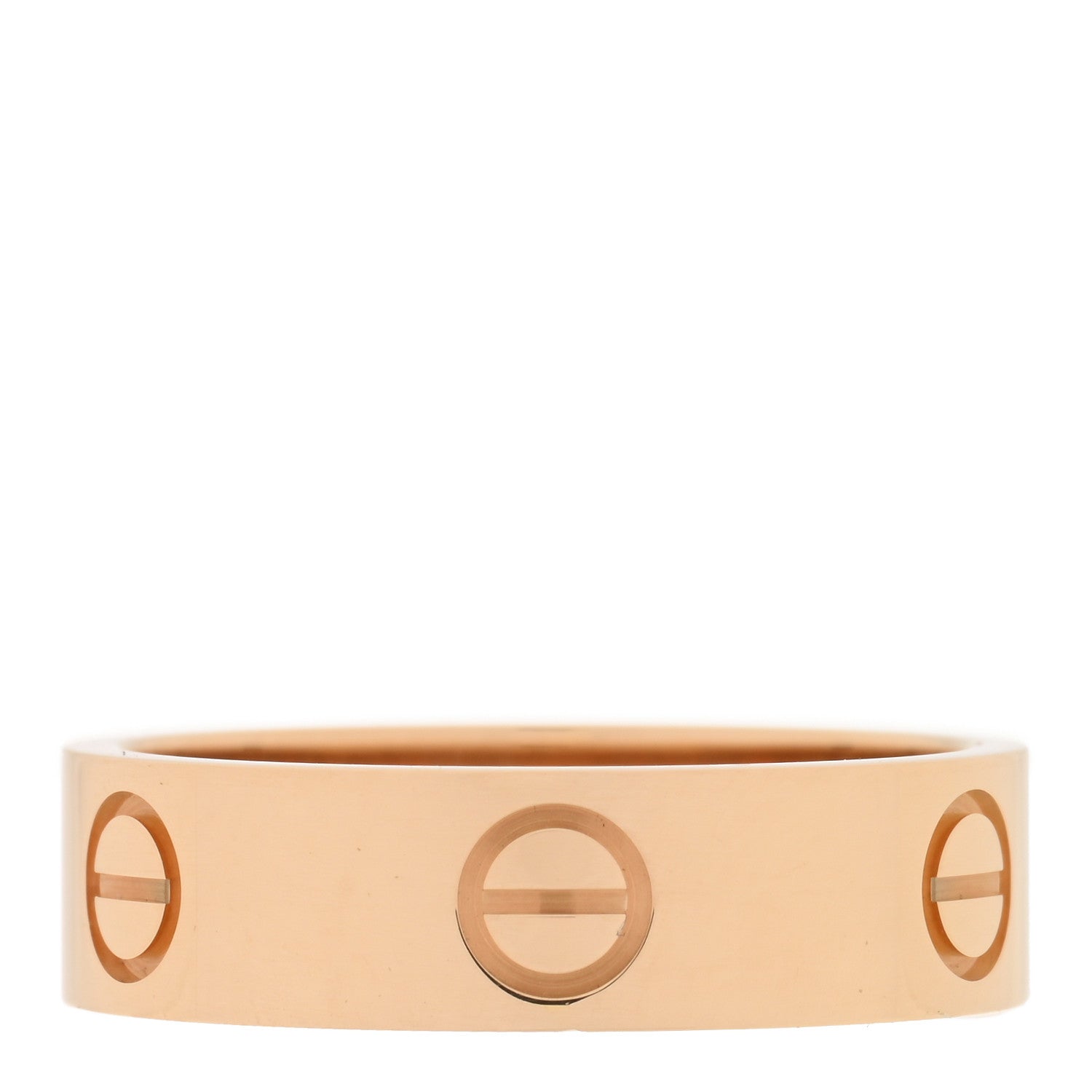 Cartier 18K Yellow Gold 5.5mm LOVE Ring 56 7.75 3 of 5